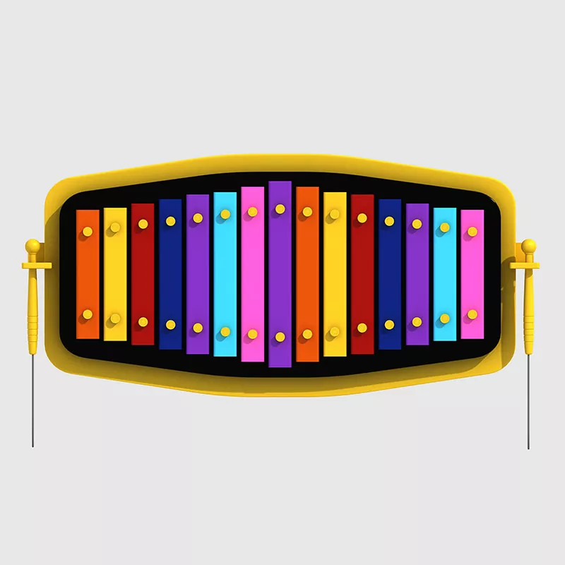 آلات موسیقی حرفه ای در فضای باز برای سرگرمی کودکان