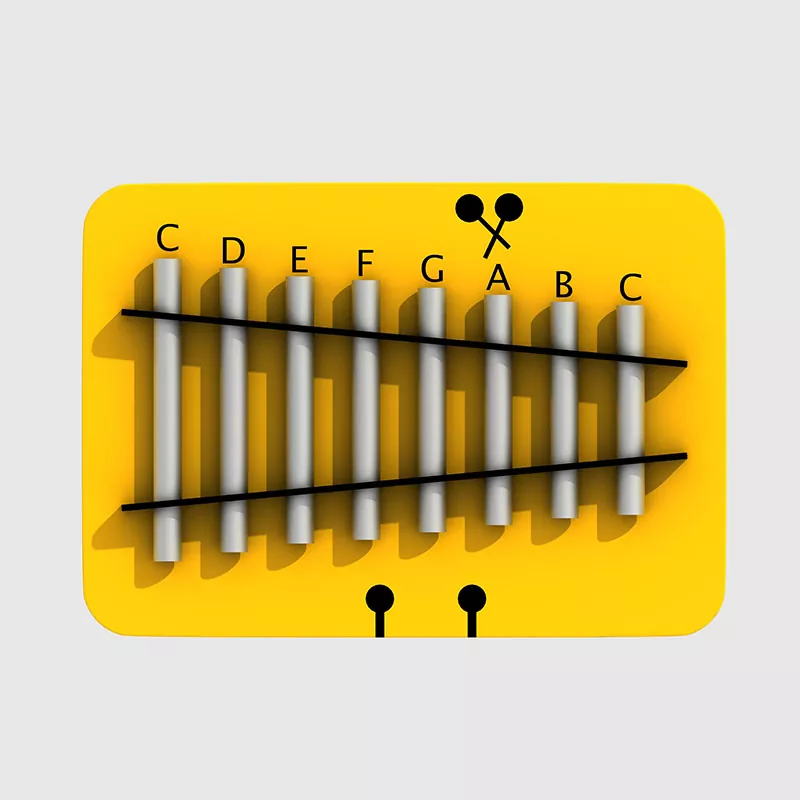 آلات موسیقی پاگودا بلز برای کودکان، مهدکودک زمین بازی تجاری